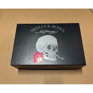 Ed Hardy Skulls and Roses by Christian Audigier 4PC Gift Set for Men